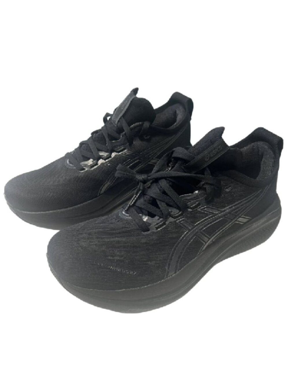 ASICS GEL Nimbus 27 All Black Running Shoes Women’s 8.5 Brand New 1011B958